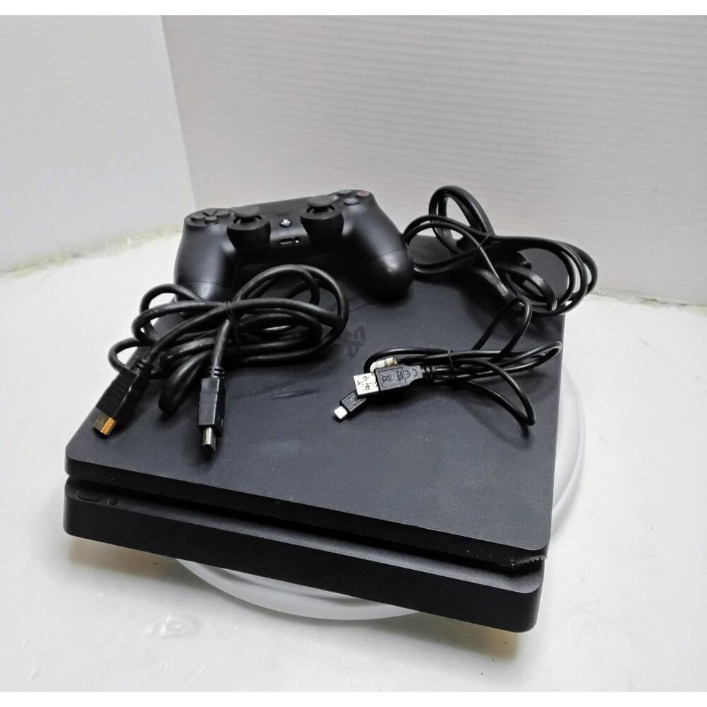 Sony PS4 Slim 1TB Console Bundle With Controller & Cables